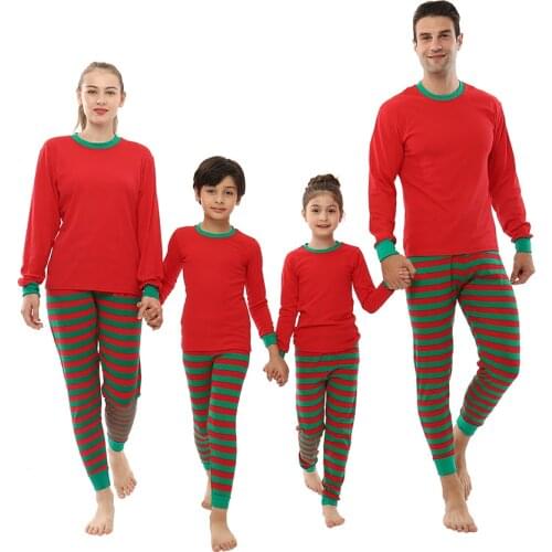 Children Clothes Girls Family Matching Clothing Sets Girls Christmas Pajamas Boys Sleepwear Kids Christmas Pyjamas Homewear Girl