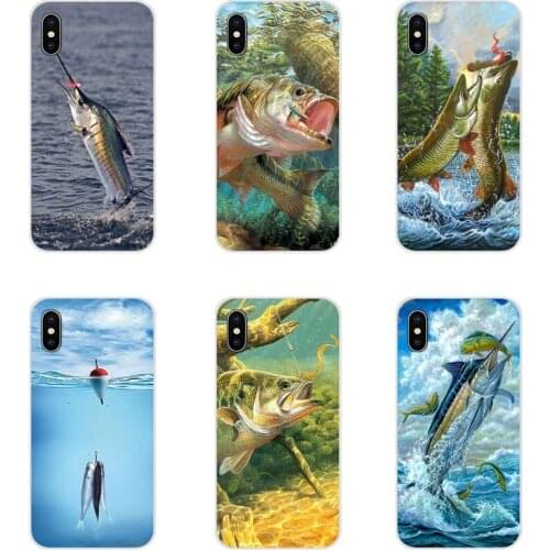 For Samsung Galaxy J1 J2 J3 J4 J5 J6 J7 J8 Plus 2018 Prime 2015 2016 2017 Fishing Gear Fish Accessories Phone Shell Covers