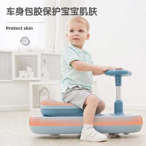 Cool Childrens Twist Car Music Swing Car Fully Surrounded Scooter with Light birthday Gifts For Kids