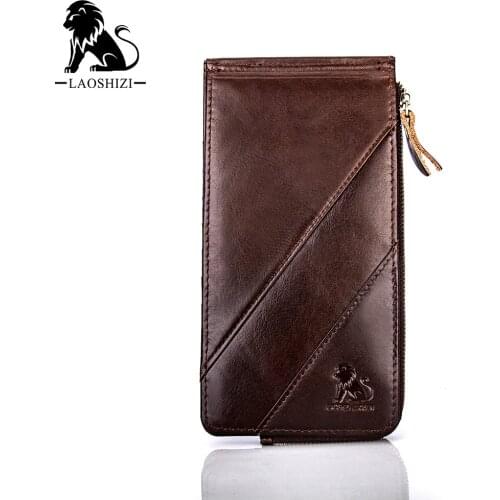 LAOSHIZI Men's Wallets