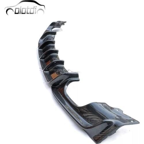 MP Style Rear Bumper Lip Carbon Fiber Fins Spoiler Splitter Diffuser for BMW 3 Series F30 M Tech 2012