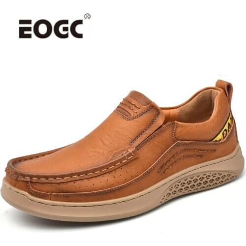 Handmade Men Flats Shoes Genuine Leather Men Shoes Soft Loafers Moccasins Male Driving Shoes Men Zapatos Hombre