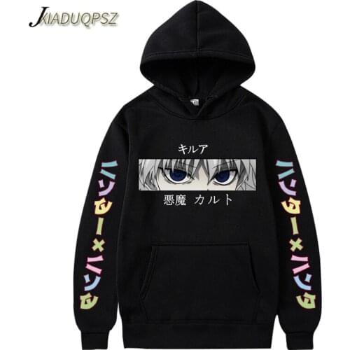Hunter X Hunter Mens Hoodie Hisoka Sweatshier Kurapika GON FREECSS Casaul Hoodies Pullover