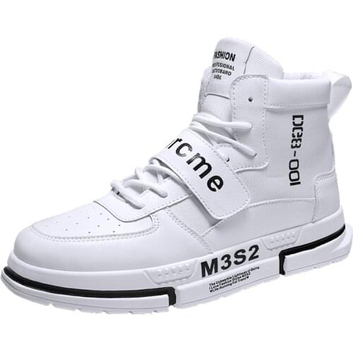 New Men Basic Boots Shoes Men 2019 Fashion Casual Boots Men Brand Ankle Botas Classic Lace-up Mens Shoes Designer Sneakers Men