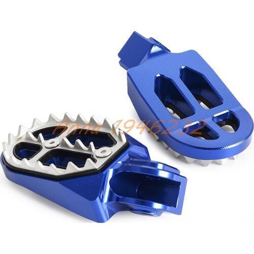 NICECNC Foot Pegs FootRest Pedals For Husqvarna TC65 TC85 TC FC 250 350 450 FE TE 150-501 701 ENDURO SUPER MOTO FS450