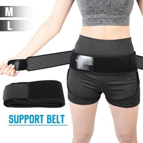 Pelvic Support Belt Women Postpartum Hip Recovery Black Sacroiliac Stretchable Breathable Tighten Belts Shaper Shaping