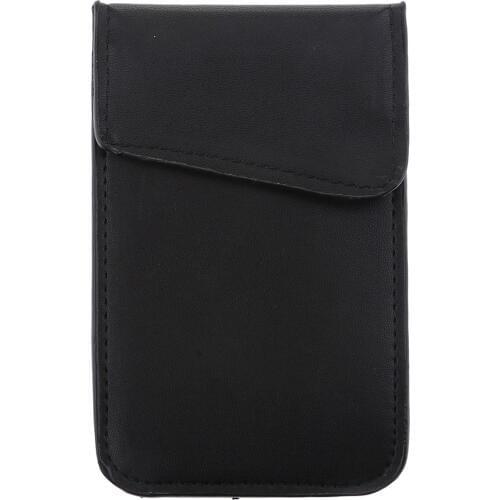 Premium Signal Blocker Pouch Case, Key Entry Fob Guard Signal Blocking Pocket For Car Key, Credit Card Black