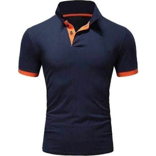 Man Polo Shirt exercise Brand Golf Polos Shirts Summer Streetwear Casual Fashion Men tops Quick Dry Slim Short Sleeve Top