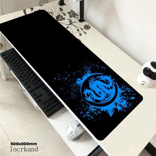 Extended Mouse Pad Anime Dragon Large Gaming Mouse Pad- Computer Keyboard Mouse Mat Mousepad Rubber Base mouse pad