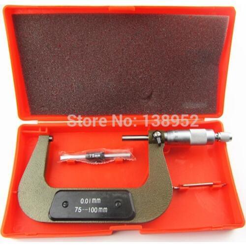 Outside micrometer 75-100mm micrometer 0.01mm