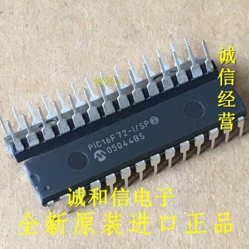 100% New&Original In Stock PIC16F72-I/SP DIP-28
