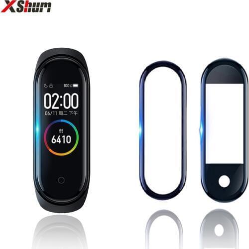 3D Mi Band 4 Film For Protector soft Fiberglass for Xiaomi miband 4 Film Cover Screen Protection Protective Smart Accessories
