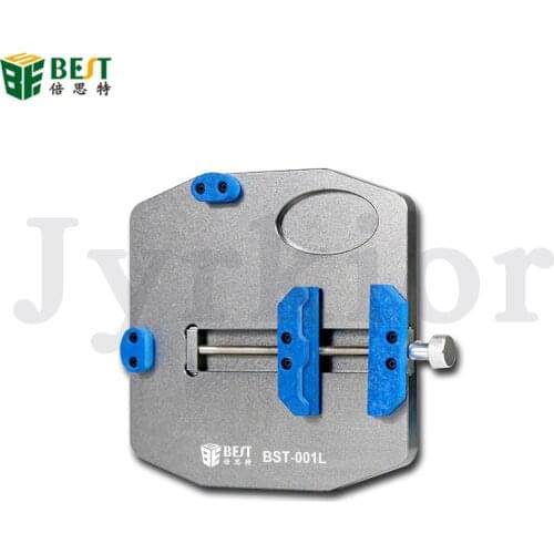 BST-001L Aluminum Alloy Universal PCB Holder Fixtures Mobile Phone Motherboard Repairing Soldering Iron Rework Fixing Tools