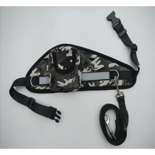 Free Shipping New Arrival Camouflage Dog Leash With Pocket For Dogs Owner