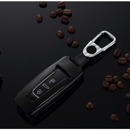 For Volkswagen For Touareg 2019 Car Key Case Shell Key Shell Cover Protector Car Styling Accessories New Aluminum Alloy