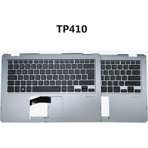 Laptop/Notebook US with w/o Backlight Keyboard House Shell Cover for Asus Vivobook flip 14 TP410 TP410P TP410U TP410UA TP410UR