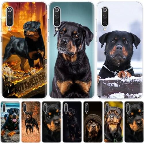 Rottweiler Dog Phone Case for Xiaomi Redmi Note 10 9 9S 8T 8 7 8A 7 7A 6 6A 9A 9C S2 K20 K30 Pro Fashion Cover Coque