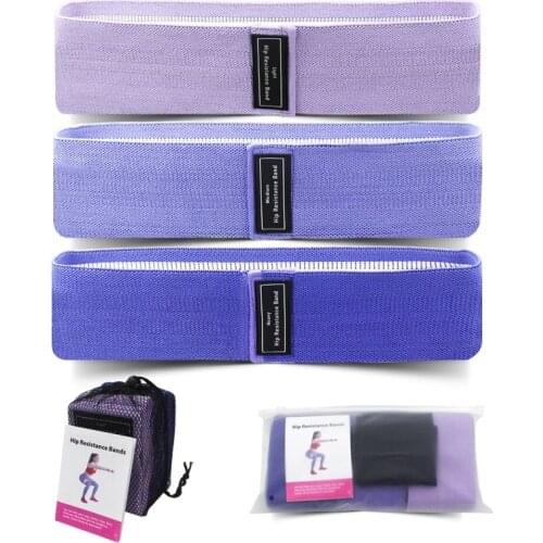 Fitness Booty Resistance Bands Workout Fabric Loop Band Butt Exercise Bands For Hip Legs Thigh Glutes Non-Slip Deep Squat Bands