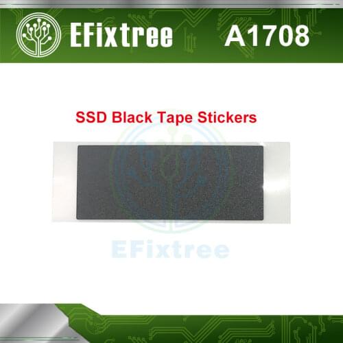 Laptop SSD adhesive black tape stickers for Macbook Pro Retina 13" A1708 SSD Replacement 2016 2017 Year Laptop SSD adhesive bla