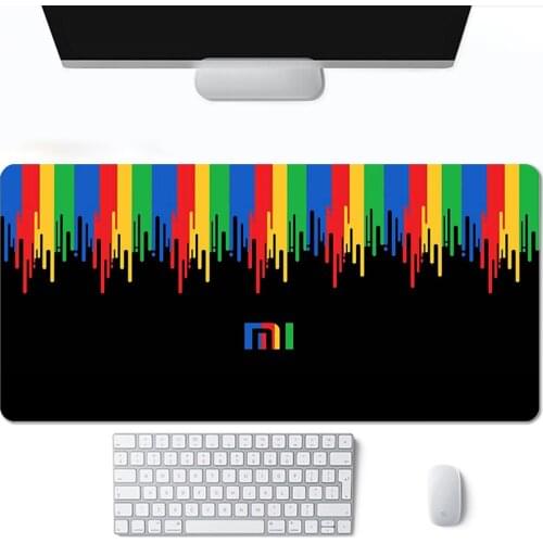NEW Gaming Mousepad Anti-slip Desktop Pad Office Mice Gamer Lockedge gaming Mouse Pad gamer for MI LOGO Accept Design Custom