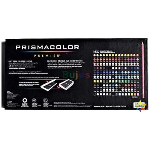 USA Original Prismacolor Prisma Premium Colored Pencils, Assorted Lead, Set of 150 Multicolor Artist Painting pencil Office Art