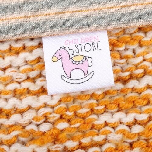 Custom logo labels / brand labels, personalized name tags for children, Custom Clothing Labels,Name Tags (MD2028)