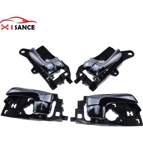 Front Rear Left Right Chrome Inner Door Handles For Hyundai Sonata 2.4L 2008 2009 2010 826203K530CR,826103K530CR,836103K530CR