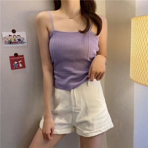 Women Tanks Tops Camisole Womens 2021 Summer Top Camis Crop Top For Women