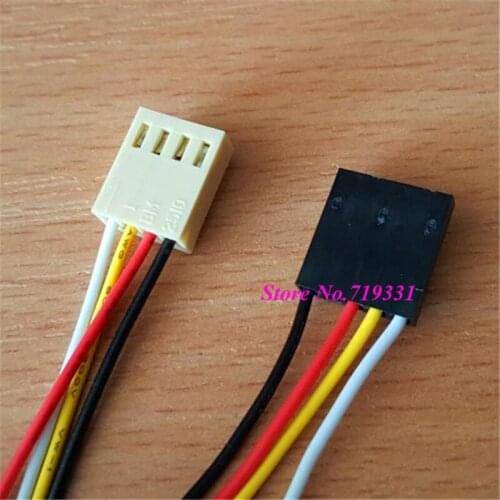 200pcs Micro Min 2510-4P female cable to 2.54mm Dupont Cable