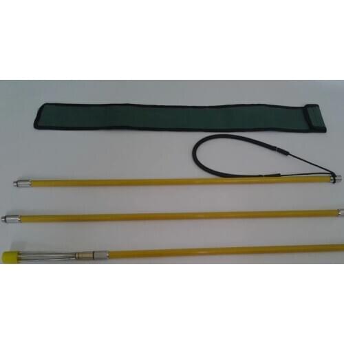 3 in 1 poleSpear carbon fiber polyspear Straight Spear fishing fork yellow Black color 3 or 5 prong spear foldable fishing fork