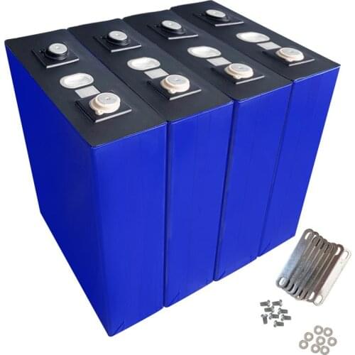 4pcs Lishen 3.2V 272Ah Rechargeable Lifepo4 Battery Cells for 12V 24V 48V Solar System EV