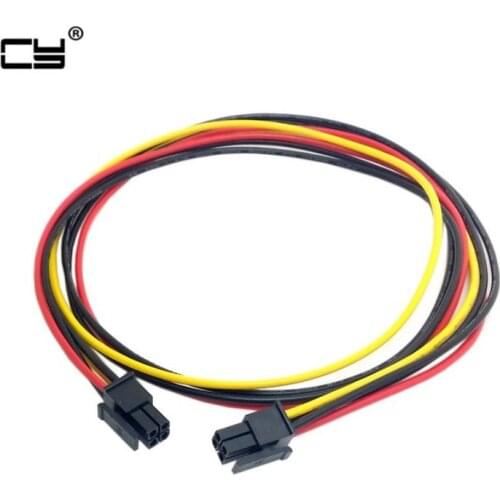 ATX Molex Micro Fit Connector 4Pin Male to Male Power Cable 60cm 2ft 0.6m