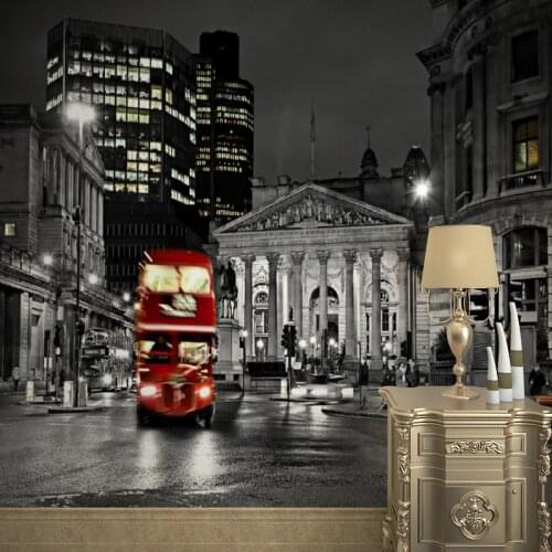 Beibehang papel de parede mural European British style restaurant backdrop wall covering customization wallpaper wall paper