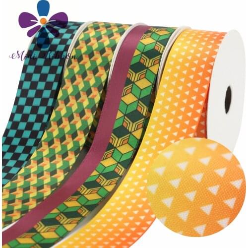 15mm/20mm/25mm Japan Cartoon Printed Keychain Neckband Key Lanyard ID Pass Card Gym Mobile Phone USB Badge Holder Lanyard Ribbon