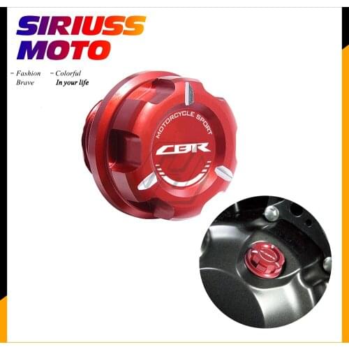 Motorcycle Engine Oil Cap Bolt Screw Filler Cover Case for Honda CBR CBR600F CBR650F CBR125R CBR300R CBR600RR CBR900RR CBR1000RR