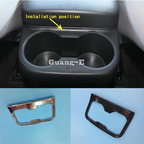 For Toyota Tacoma 2015 2016 2017 2018 2019 2020 Car Body Trim Center Console Middle Rear Back Tail Cup Gear Armrest Box Frame