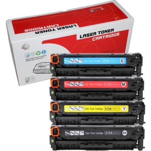 1pk 305A toner cartridge For HP 410 CE410A CE411A CE412A CE413A Compatible For HP Laserjet Pro 300 color M351/M375nw/M451nw/M451