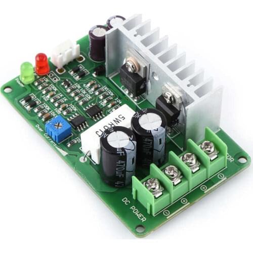 Motor Controller 12V/24V/36V 15A PWM DC Motor Speed Controller Regulator Potentiometer Overload Protector