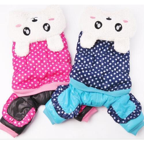 New Winter Warm Pet Dog clothes Chihuahua Yorkshire Clothing Dog Coat For Small dogs