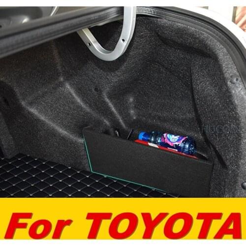 For TOYOTA VIOS Sedan 2014-20 trunk storage baffle storage partition storage box