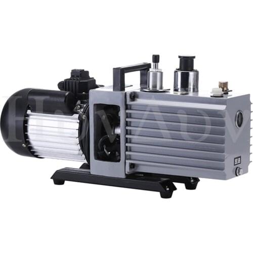 Rotary vane vacuum pump 2XZ-1 two-stage high-speed repair air conditioner refrigerator small industrial air pump oil pump 2XZ-2