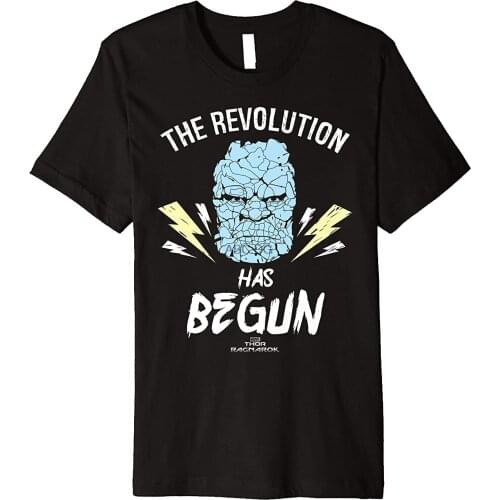 Thor Ragnarok Korg Revolutions Begun Premium T-Shirt