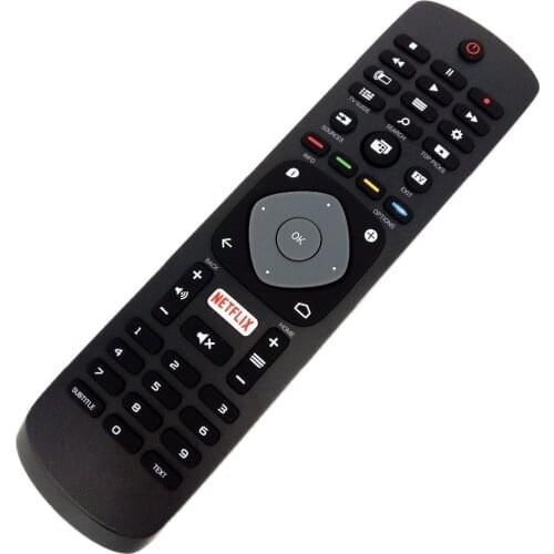Fall Resistant Remote Control FOR PHILIPS HOF16H303GPD24 TV NETFLIX Fernbedienung 398GR08BEPHN0011HL for 43PUS6262/12