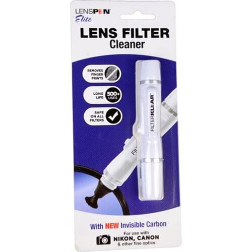 LENSPEN NLFK-1-W SLR Filter Cleaning Pen LP1 Upgrade Mirror Cleaning Pen Light Grey Toner