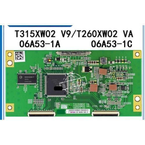 T315XW02 V9 T260XW02 VA 06A53-1A 06A53-1C LCD Board Logic board connect with T-CON connect board