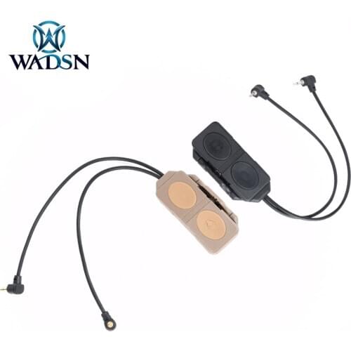 Tactical Dual Remote Control Switch Pressure For PEQ 16A And M3X Flashlight Airsoft Weapon Light Accessories WEX177