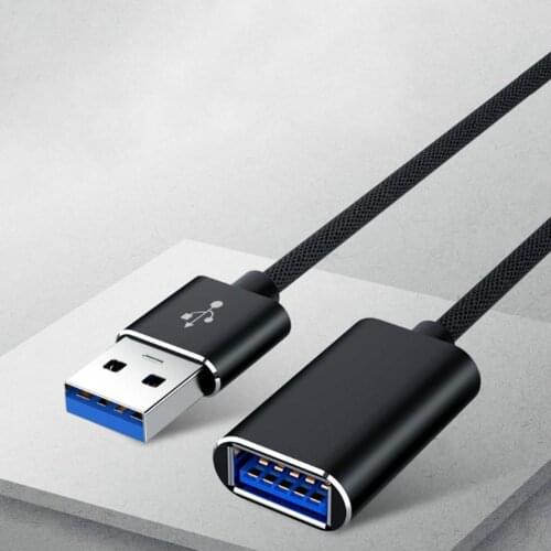 Universal USB 3.0 Male-to-female Data Cable 1m/2m USB Hard Extension Mobile Disk Cable Synchronization Data Cable Data I3H8