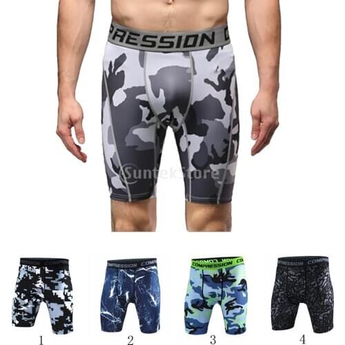 High Elastic Mens Compression Shorts Tights Fitness Sports Swim Baselayer Shorts