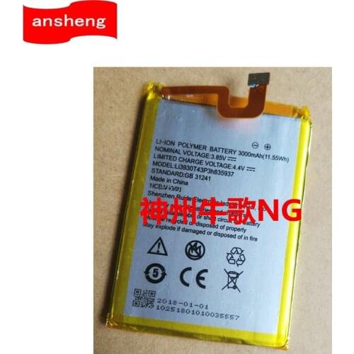 High Quality 3000mAh LI3930T43P3H835937 Battery for Shenzhou Niu Song NG3 GB 31241 Smartphone