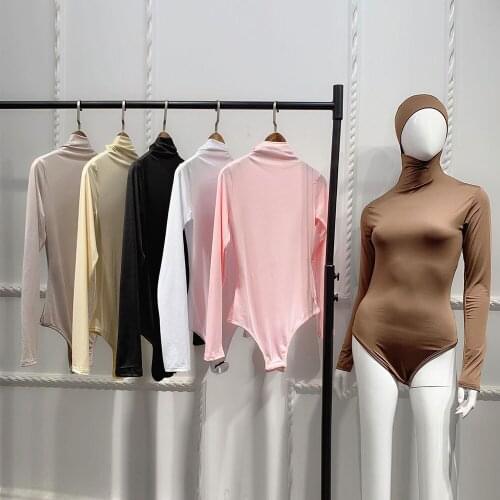 Muslim Bodysuit Tops Abayas For Women Abaya Dubai Turkey Islam Clothing Vetement Combinaison Ropa Musulmana Mujer Longue Femme